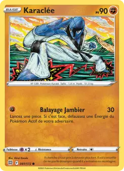 Carte Pokémon Karaclée