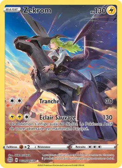 Photo carte Pokemon Zekrom Stars Étincelantes TG05/172