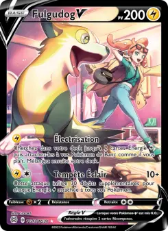Carte Pokémon Fulgudog V