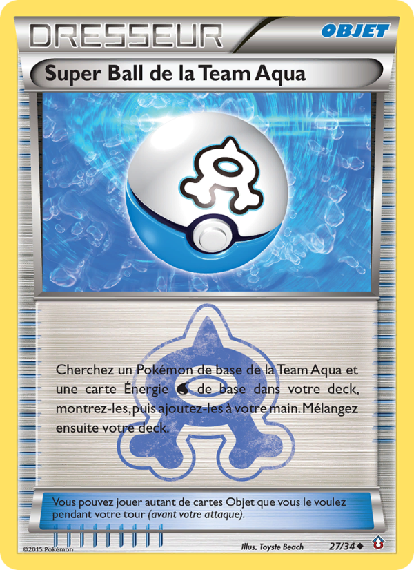 Super Ball de la Team Aqua