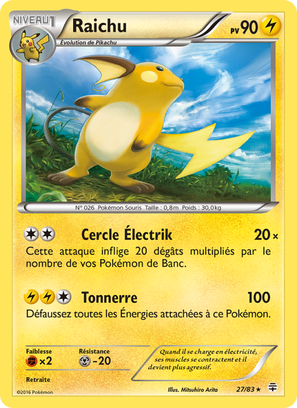 Raichu from Générations