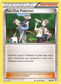 Fan Club Pokémon from Générations