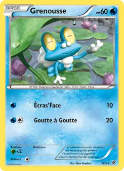 Carte Pokémon Grenousse