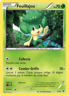 Carte Pokémon Feuillajou