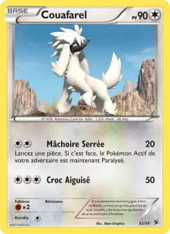 Carte Pokémon Couafarel