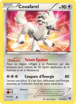 Carte Pokémon Couafarel