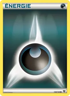 Photo carte Pokemon Énergie Obscurité XY 138/146