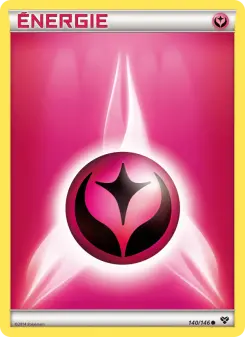 Photo carte Pokemon Énergie Fée XY 140/146