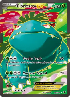 Carte Pokémon Florizarre EX