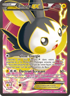 Carte Pokémon Emolga EX