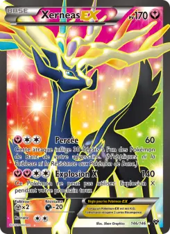Carte Pokémon Xerneas EX