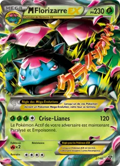 Carte Pokémon M Florizarre EX