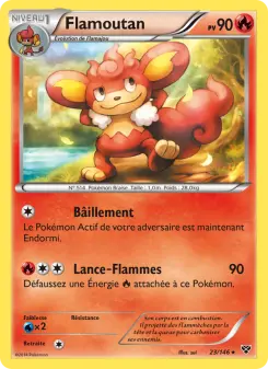 Photo carte Pokemon Flamoutan XY 23/146