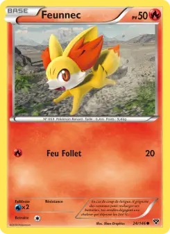 Carte Pokémon Feunnec