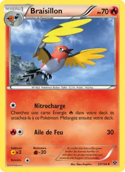 Carte Pokémon Braisillon