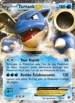 Photo carte Pokemon Tortank EX XY 29/146