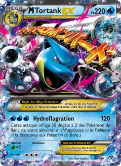 Carte Pokémon M Tortank EX