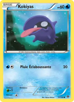 Carte Pokémon Kokiyas