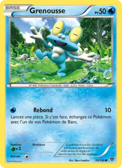 Carte Pokémon Grenousse