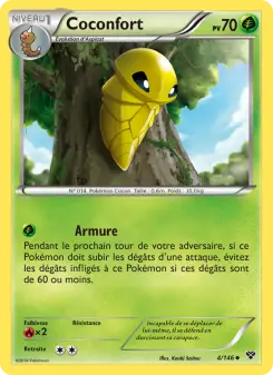 Photo carte Pokemon Coconfort XY 4/146