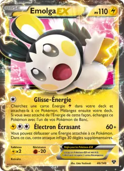 Carte Pokémon Emolga EX