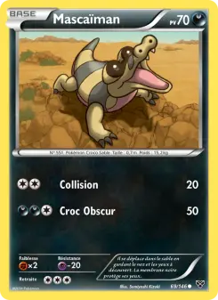 Carte Pokémon Mascaïman