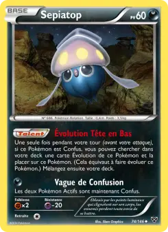 Carte Pokémon Sepiatop