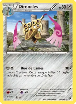 Carte Pokémon Dimoclès