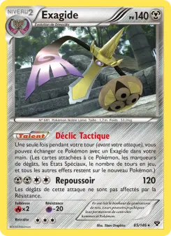 Carte Pokémon Exagide
