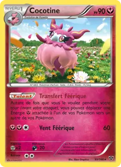 Carte Pokémon Cocotine