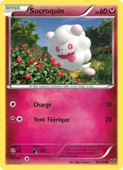 Carte Pokémon Sucroquin