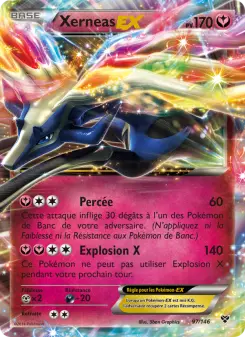 Carte Pokémon Xerneas EX
