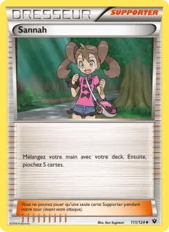Carte Pokémon Sannah