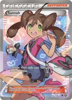 Photo carte Pokemon Sannah Impact des Destins 111a/124