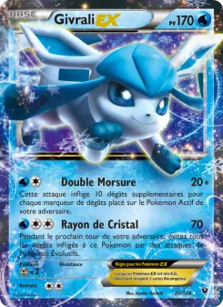 Carte Pokémon Givrali EX