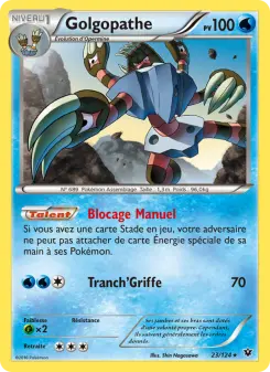 Carte Pokémon Golgopathe