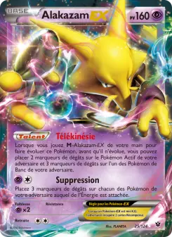 Carte Pokémon Alakazam EX