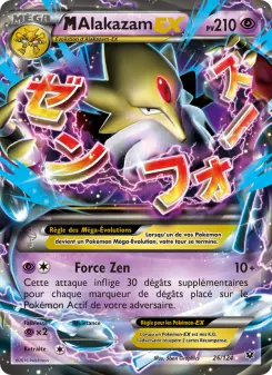 Carte Pokémon M-Alakazam EX