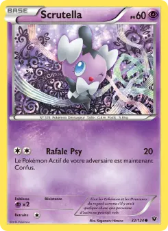 Carte Pokémon Scrutella