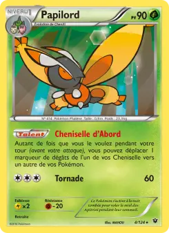 Carte Pokémon Papilord