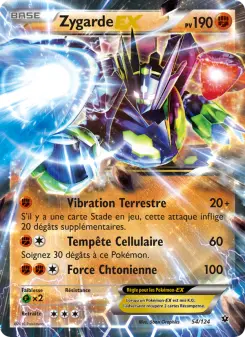 Carte Pokémon Zygarde EX