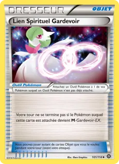 Photo carte Pokemon Lien Spirituel Gardevoir Offensive Vapeur 101/114