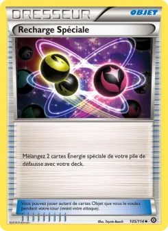 Photo carte Pokemon Recharge Spéciale Offensive Vapeur 105/114