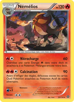 Carte Pokémon Némélios