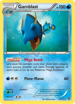 Carte Pokémon Gamblast