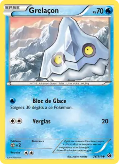 Photo carte Pokemon Grelaçon Offensive Vapeur 36/114