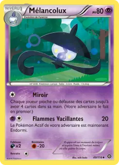 Carte Pokémon Mélancolux