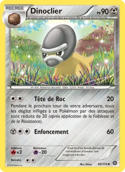 Carte Pokémon Dinoclier