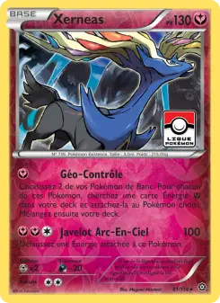 Photo carte Pokemon Xerneas Offensive Vapeur 81/114