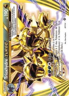 Photo carte Pokemon Trioxhydre TURBO Offensive Vapeur 87/114
